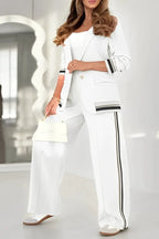 Miss | Co-ord Set Dames Relaxed - Katoenmix - Miss Madera MIS-8F1BD0