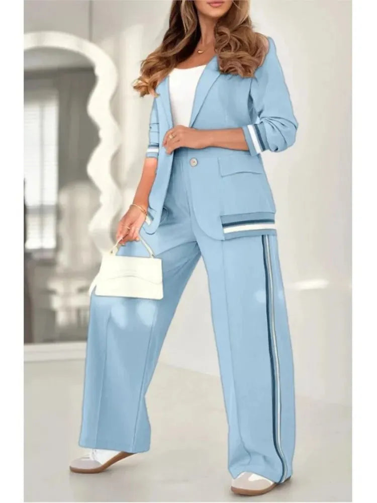Miss | Co-ord Set Dames Relaxed - Katoenmix - Miss Madera MIS-82205A