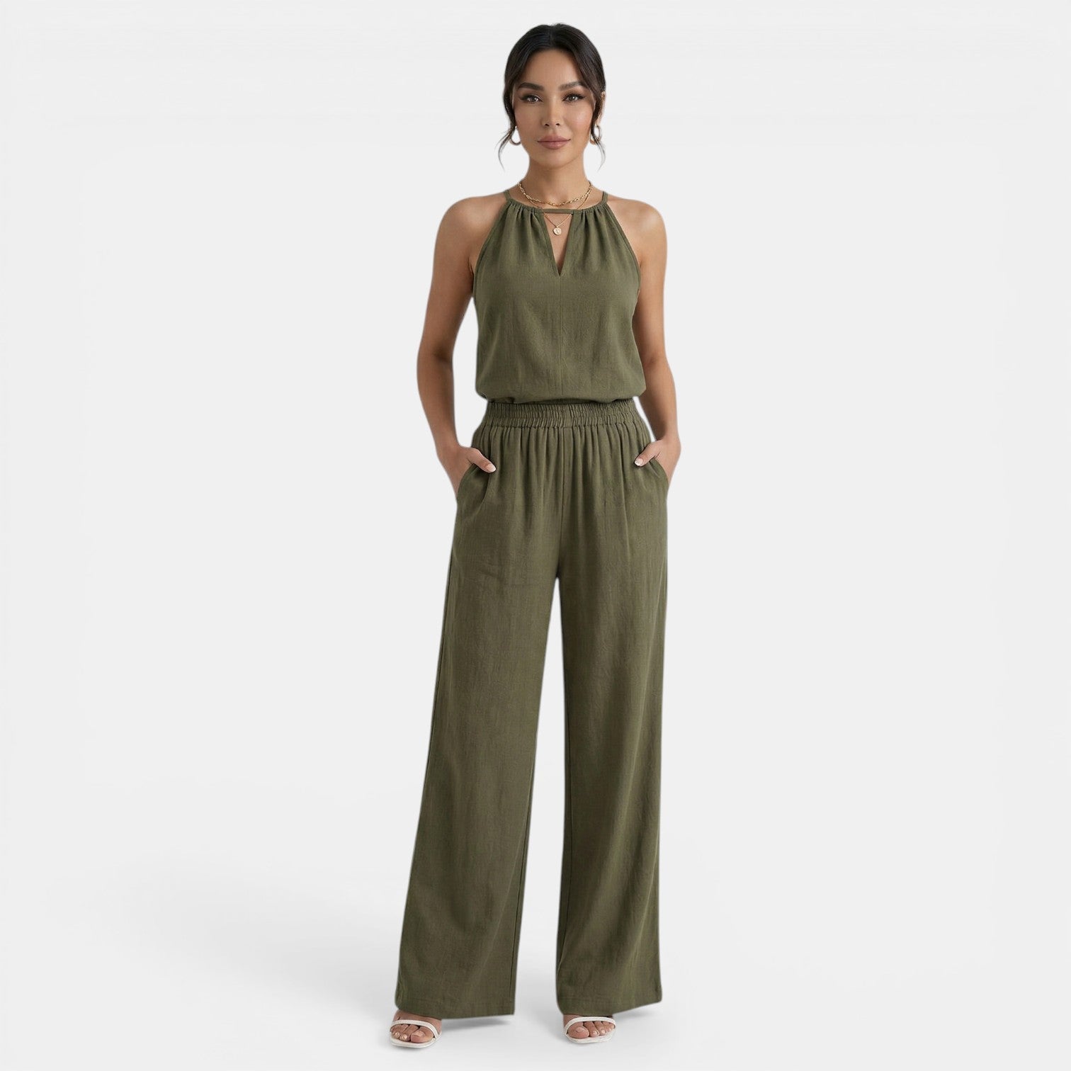 Miss | Co-ord Set Dames Relaxed - Polyester - Miss Madera MIS-8A4978