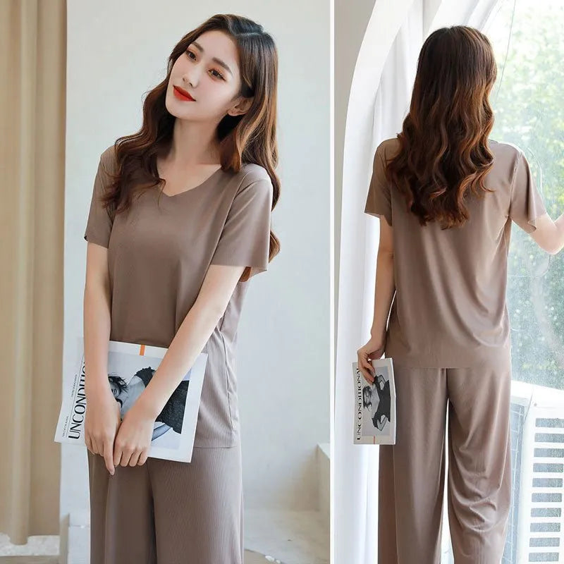 Miss | Co-ord Set Dames Relaxed - Polyester - Miss Madera MIS-2F40DD