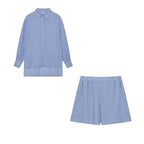Miss | Co-ord Set Dames Zomer Casual - Katoen - Miss Madera MIS-E7BFC7