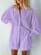 Miss | Co-ord Set Dames Zomer Casual - Katoen - Miss Madera MIS-CBC94D