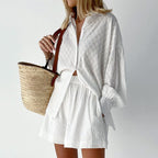 Miss | Co-ord Set Dames Zomer Casual - Katoen - Miss Madera MIS-985FDE
