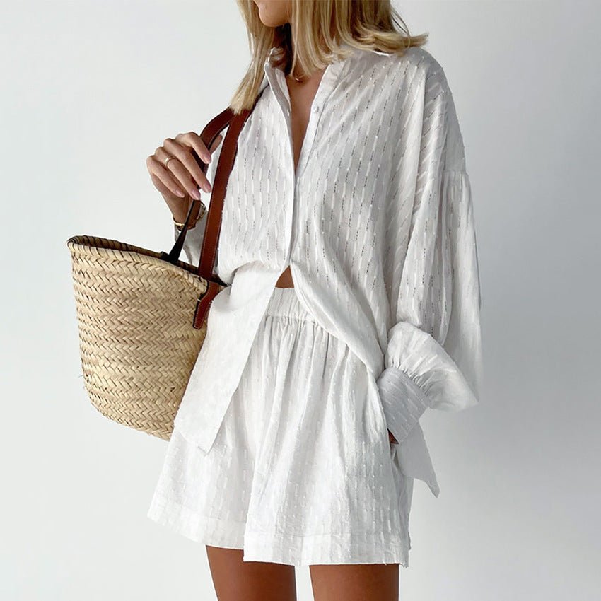 Miss | Co-ord Set Dames Zomer Casual - Katoen - Miss Madera MIS-985FDE