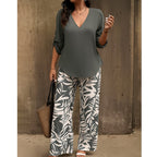 Miss | Co-ord Set Dames Zomer Elegant - Viscose - Miss Madera MIS-EDG6C3