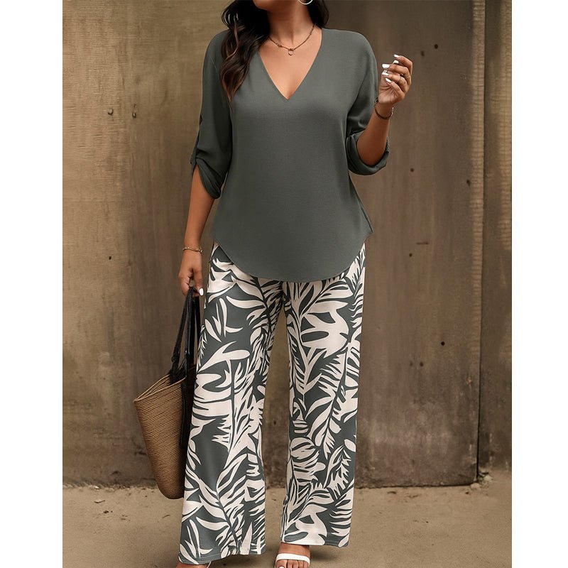 Miss | Co-ord Set Dames Zomer Elegant - Viscose - Miss Madera MIS-EDG6C3