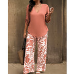 Miss | Co-ord Set Dames Zomer Elegant - Viscose - Miss Madera MIS-U2HZP9