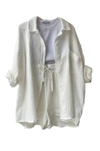 Miss | Co-ord Set Dames Zomer Luchtig - Zachte structuurstof - Miss Madera MIS-0NH7CW