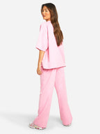 Miss | Co-ord Set Dames Zomer Oversized - Viscose - Miss Madera MIS-A5DOVJ