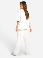 Miss | Co-ord Set Dames Zomer Oversized - Viscose - Miss Madera MIS-A5DOVJ