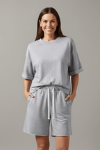 Miss | Co-ord Set Dames Zomer Relaxed - Geweven stof - Miss Madera MIS-9U9HR7
