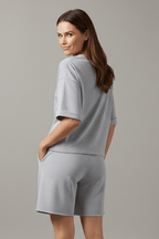 Miss | Co-ord Set Dames Zomer Relaxed - Geweven stof - Miss Madera MIS-9U9HR7