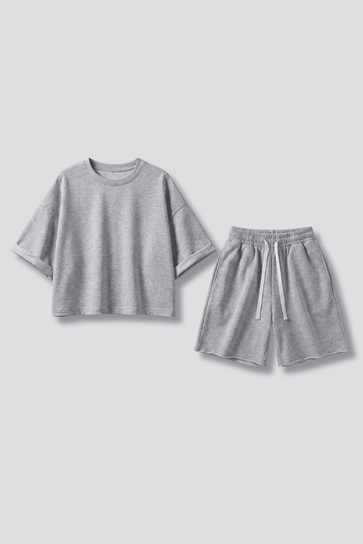 Miss | Co-ord Set Dames Zomer Relaxed - Geweven stof - Miss Madera MIS-9U9HR7