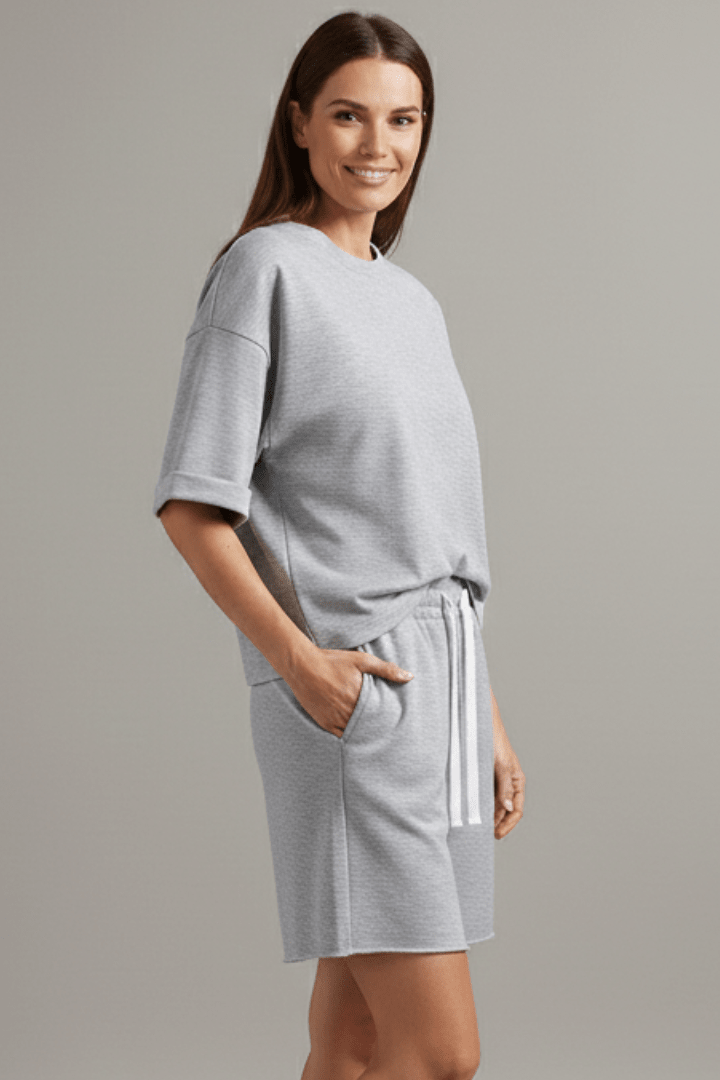 Miss | Co-ord Set Dames Zomer Relaxed - Geweven stof - Miss Madera MIS-9U9HR7