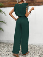 Miss | Co-ord Set Dames Zomer Relaxed - Structuurstof - Miss Madera MIS-KA69KE