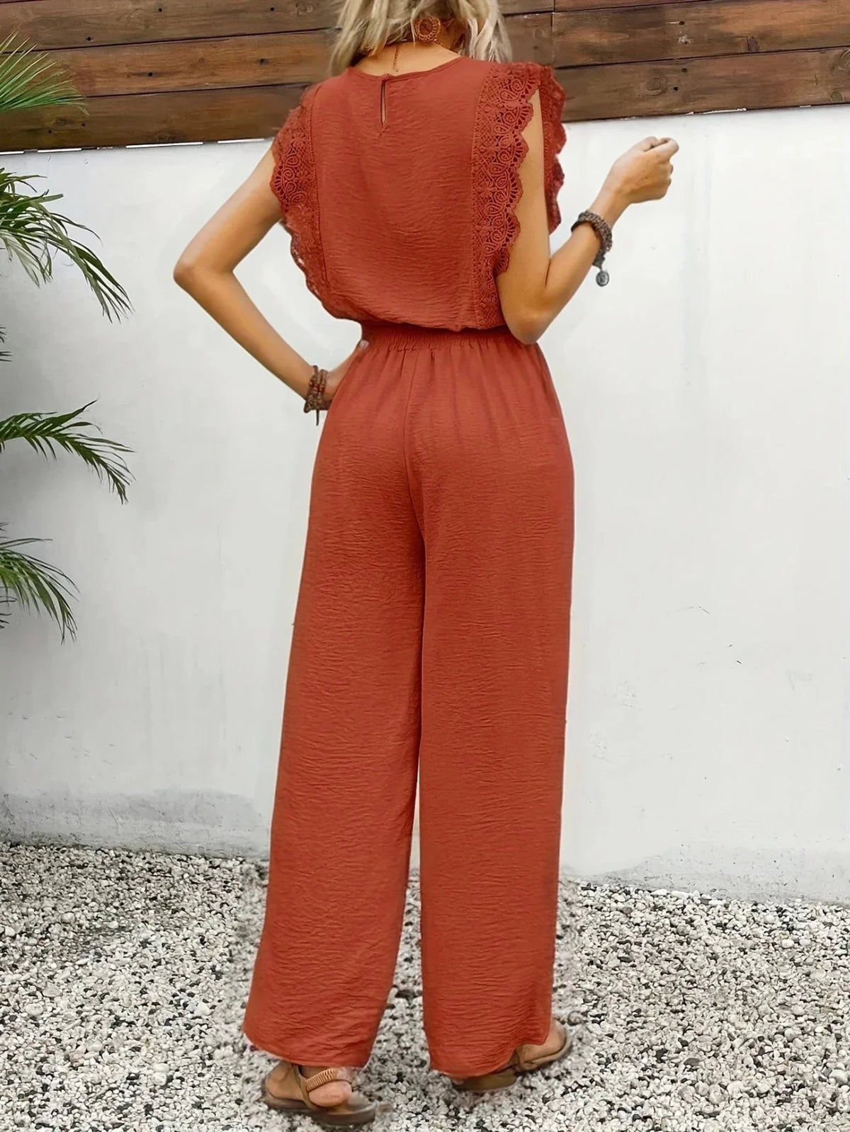 Miss | Co-ord Set Dames Zomer Relaxed - Structuurstof - Miss Madera MIS-KA69KE