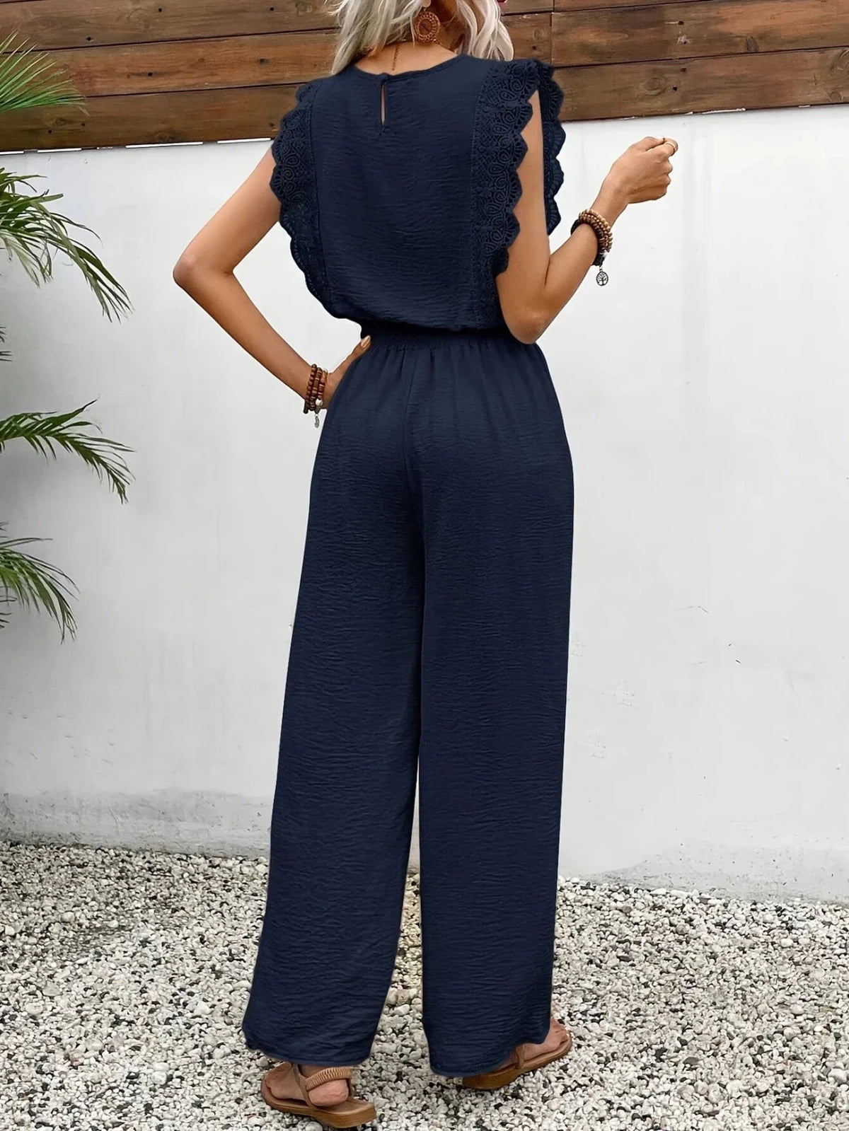 Miss | Co-ord Set Dames Zomer Relaxed - Structuurstof - Miss Madera MIS-KA69KE