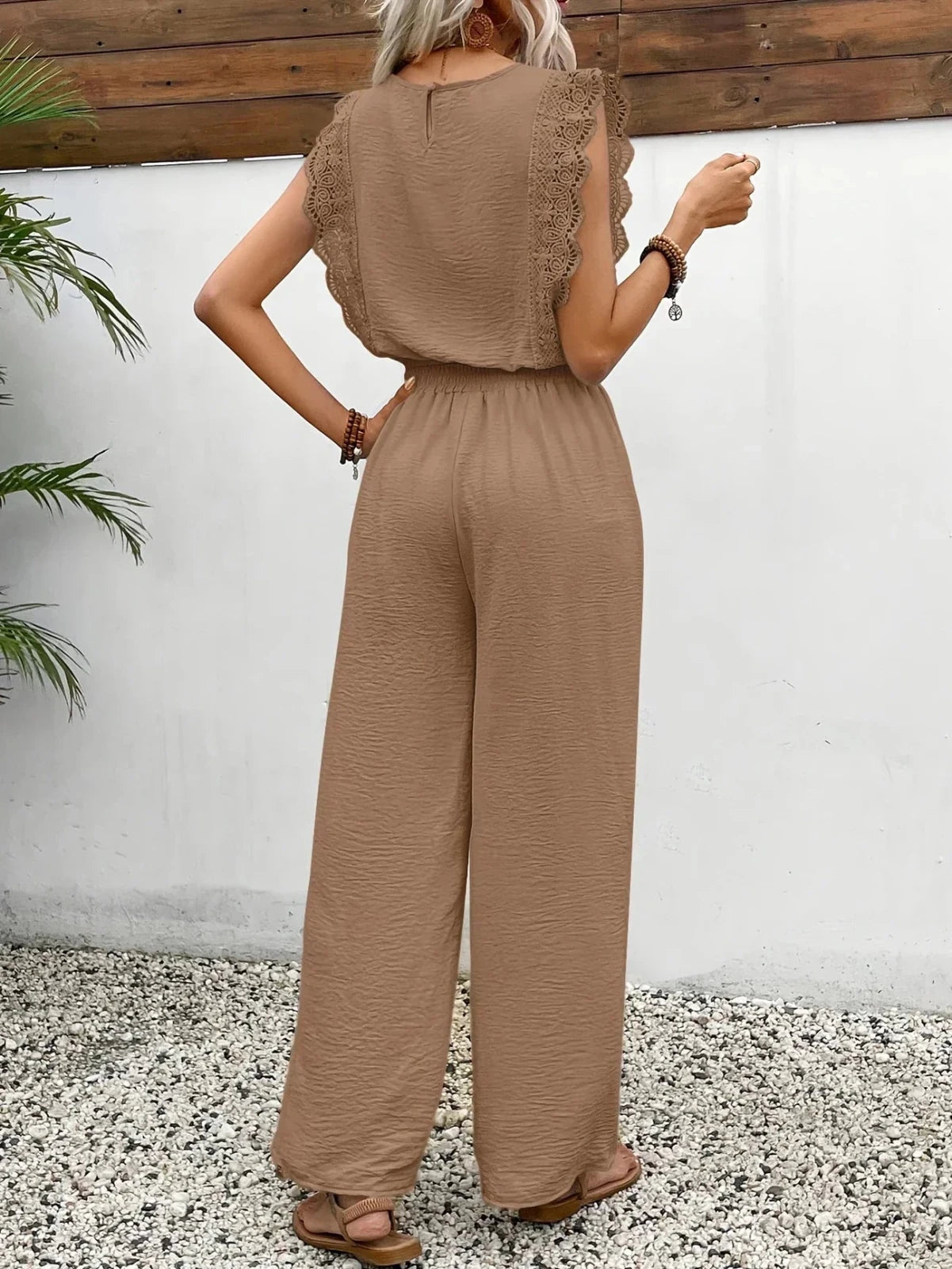 Miss | Co-ord Set Dames Zomer Relaxed - Structuurstof - Miss Madera MIS-KA69KE