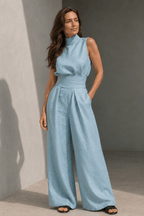 Miss | Co-ord Set Dames Zomer Tweedelig - Polyester - Miss Madera MIS-O6063E