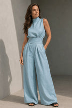 Miss | Co-ord Set Dames Zomer Tweedelig - Polyester - Miss Madera MIS-O6063E