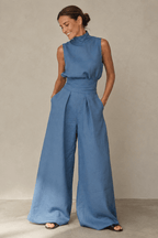Miss | Co-ord Set Dames Zomer Tweedelig - Polyester - Miss Madera MIS-34ETD1
