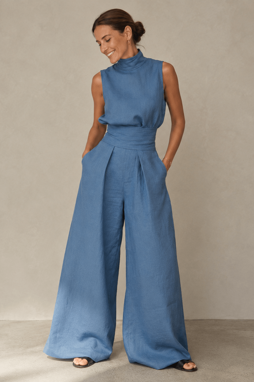 Miss | Co-ord Set Dames Zomer Tweedelig - Polyester - Miss Madera MIS-34ETD1