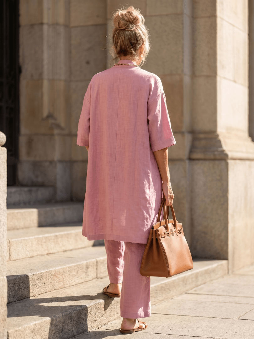 Miss | Co-ord set Dames Zomer Wijd Driedelig - Viscose - Miss Madera MIS-LBHYR8