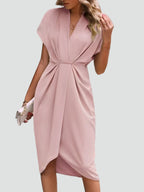 Miss | Cocktailjurk Dames Midi Elegant - Chiffon - Miss Madera