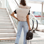 Miss | Cropped Bodywarmer Dames Omkeerbaar - Gewatteerd polyester - Miss Madera MIS-Z2CUCF