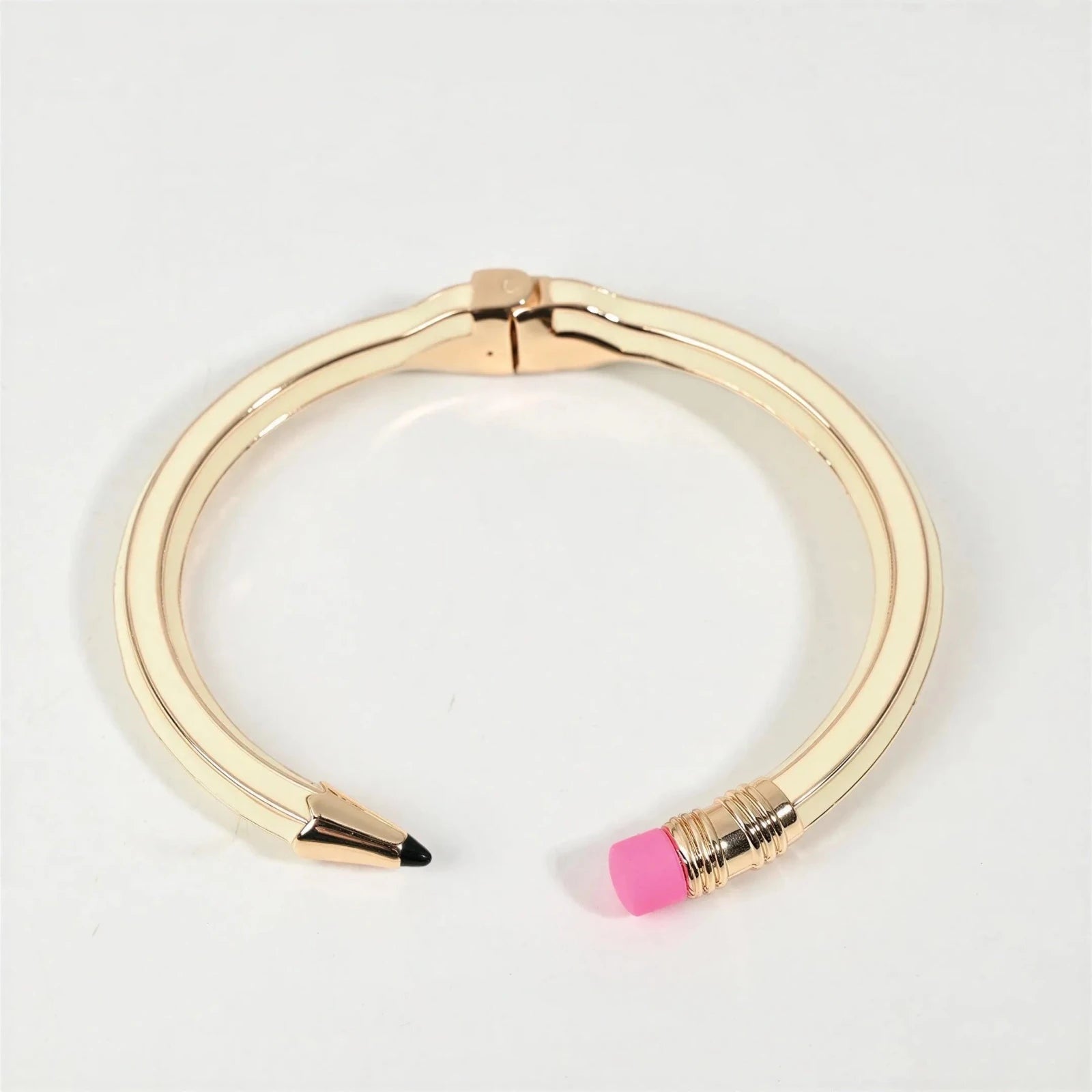 Miss | Cuff Armband Dames Casual Minimalist - Enamel &amp; metalen legering - Miss Madera