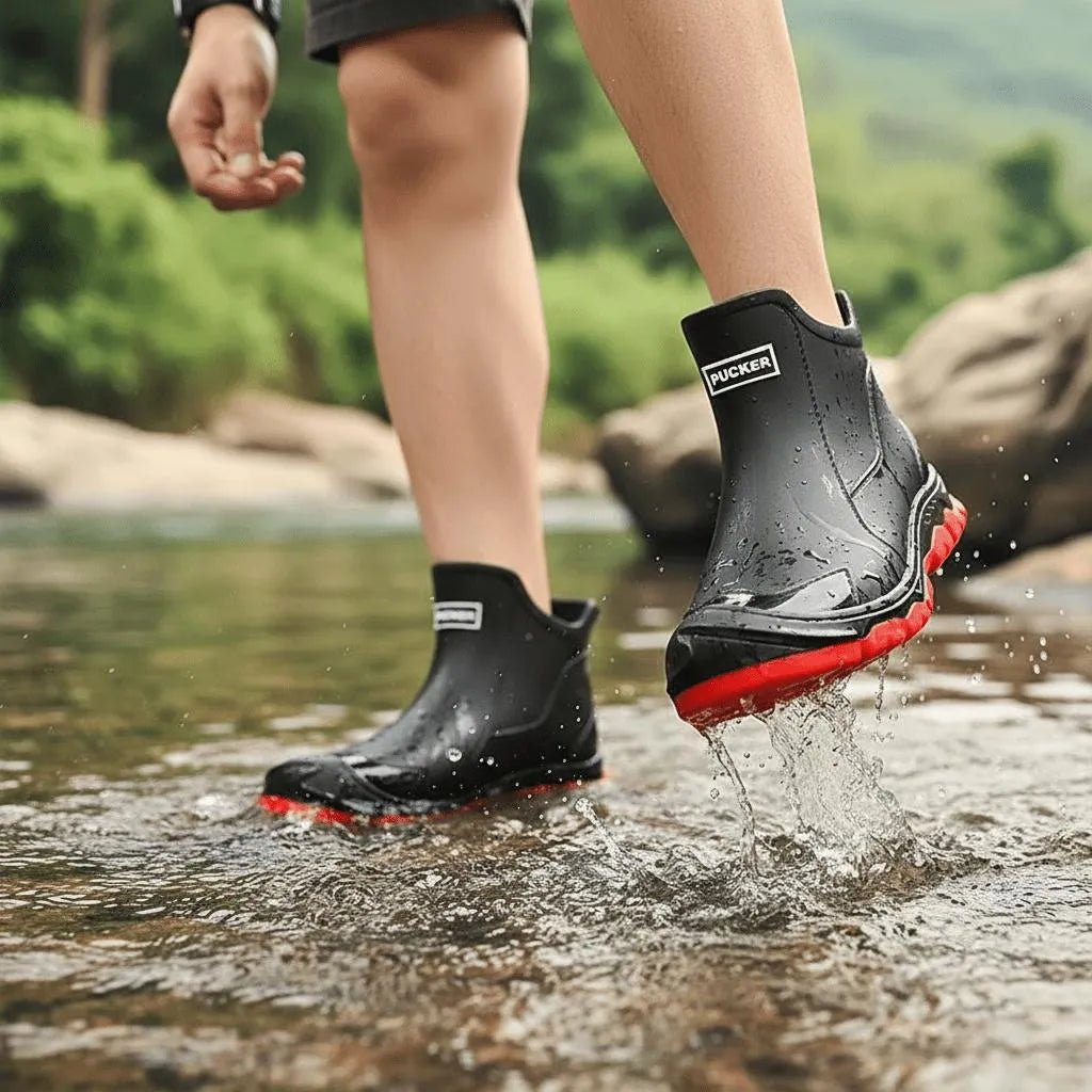 Miss | Enkellaarzen Dames Casual - Rubber - Miss Madera