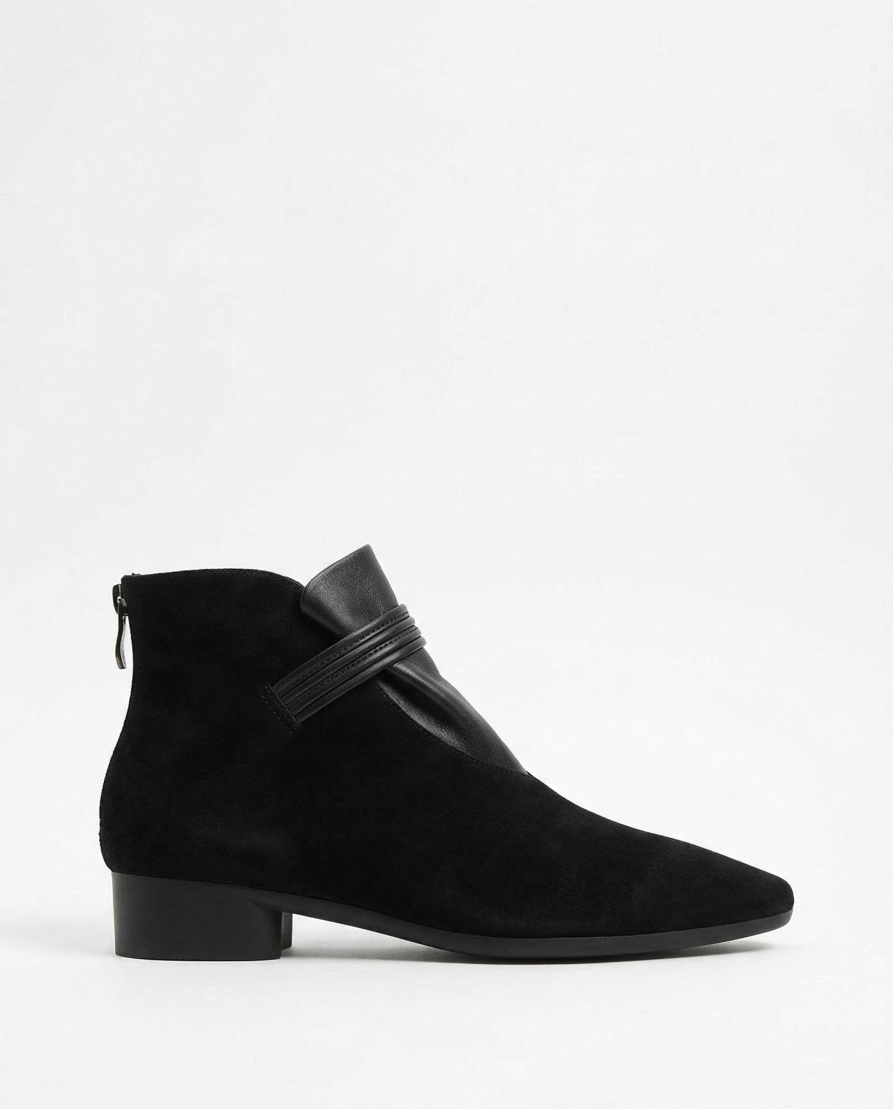 Miss | Enkellaarzen Dames Elegant - Suede - Miss Madera