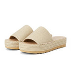 Miss | Espadrilles Dames Casual - Textiel, jute, rubber - Miss Madera