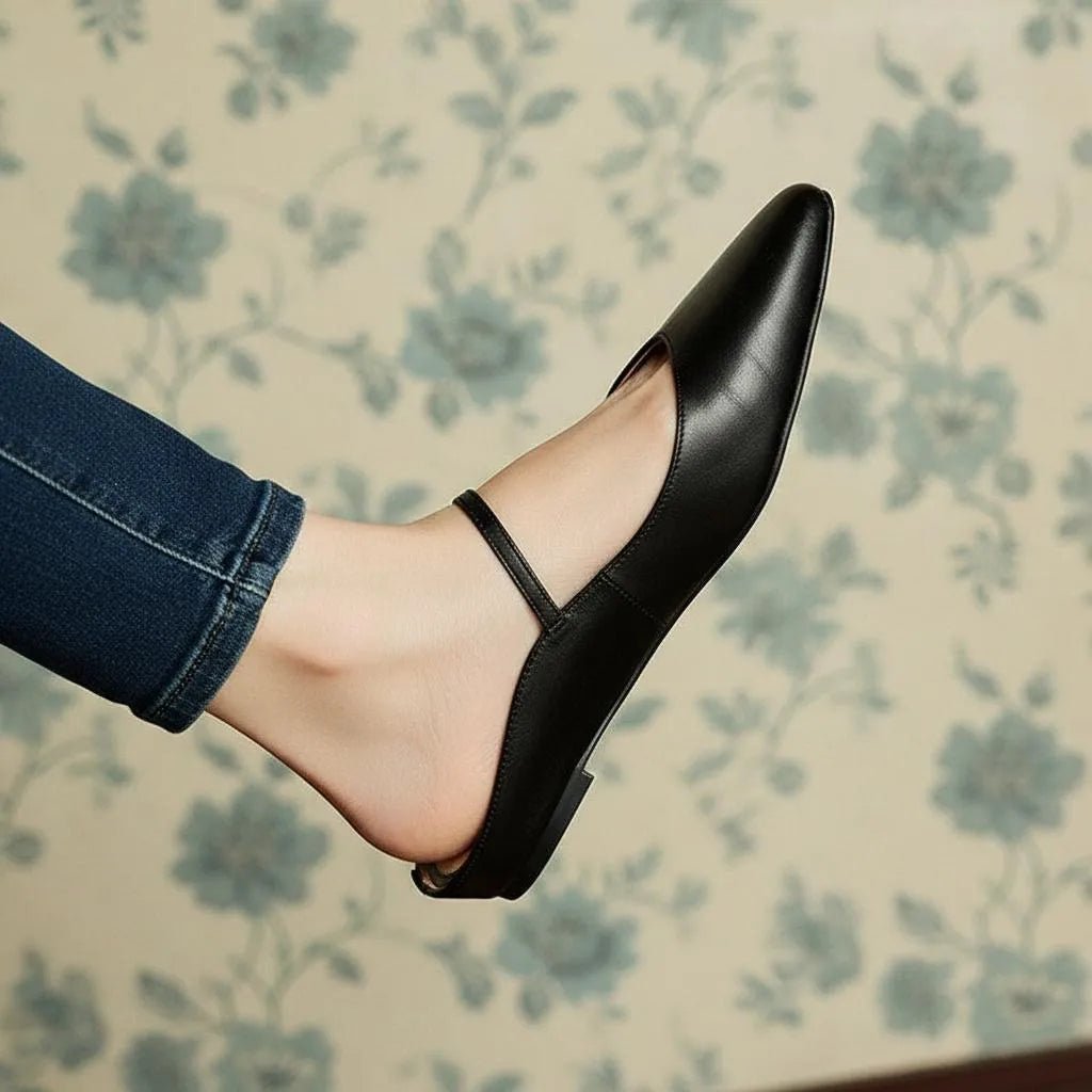 Miss | Flats Dames Casual - Hoogwaardig leer - Miss Madera