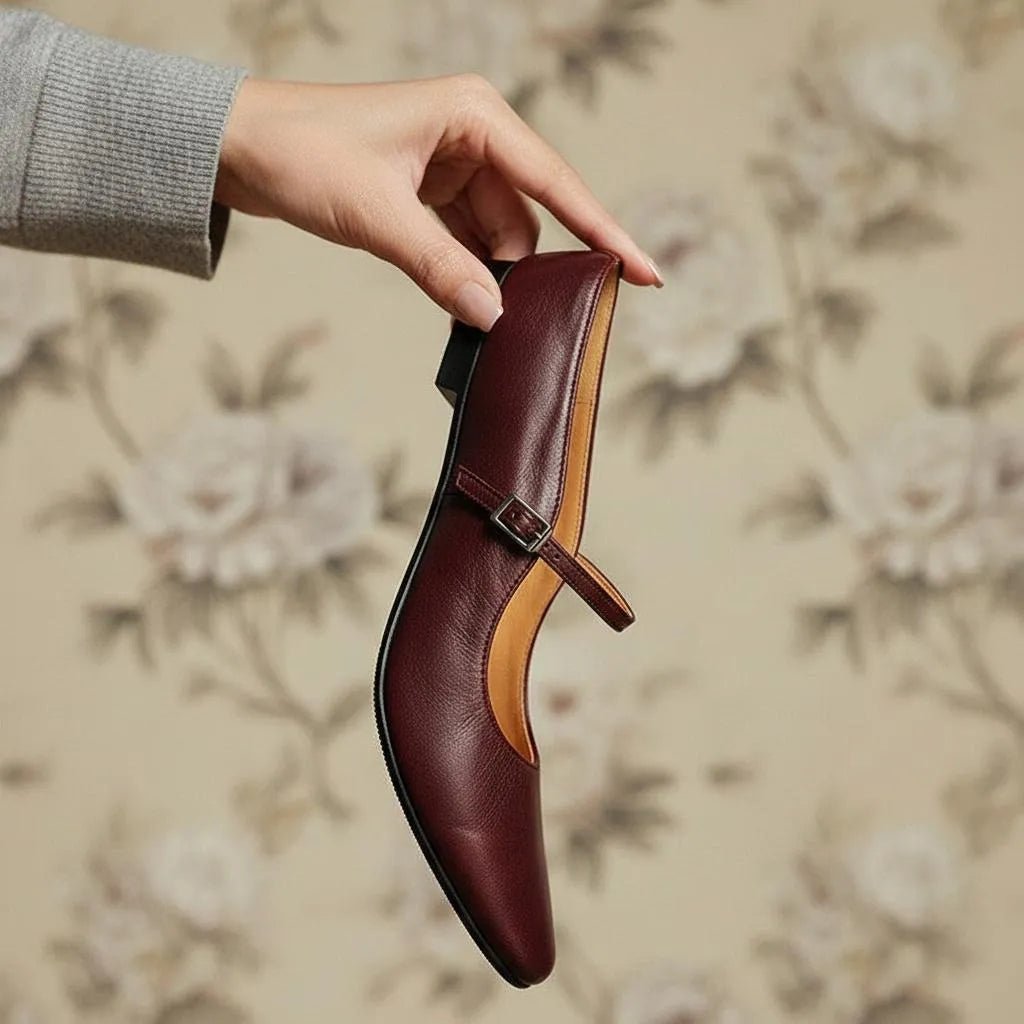 Miss | Flats Dames Casual - Hoogwaardig leer - Miss Madera