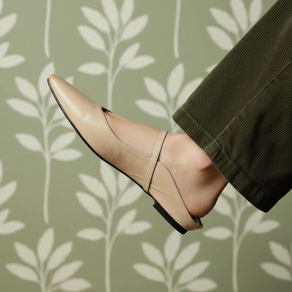 Miss | Flats Dames Casual - Hoogwaardig leer - Miss Madera