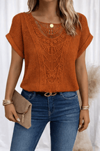 Miss | Gebreide Top Dames Casual Elegant - Katoen - Miss Madera MIS-FC406A