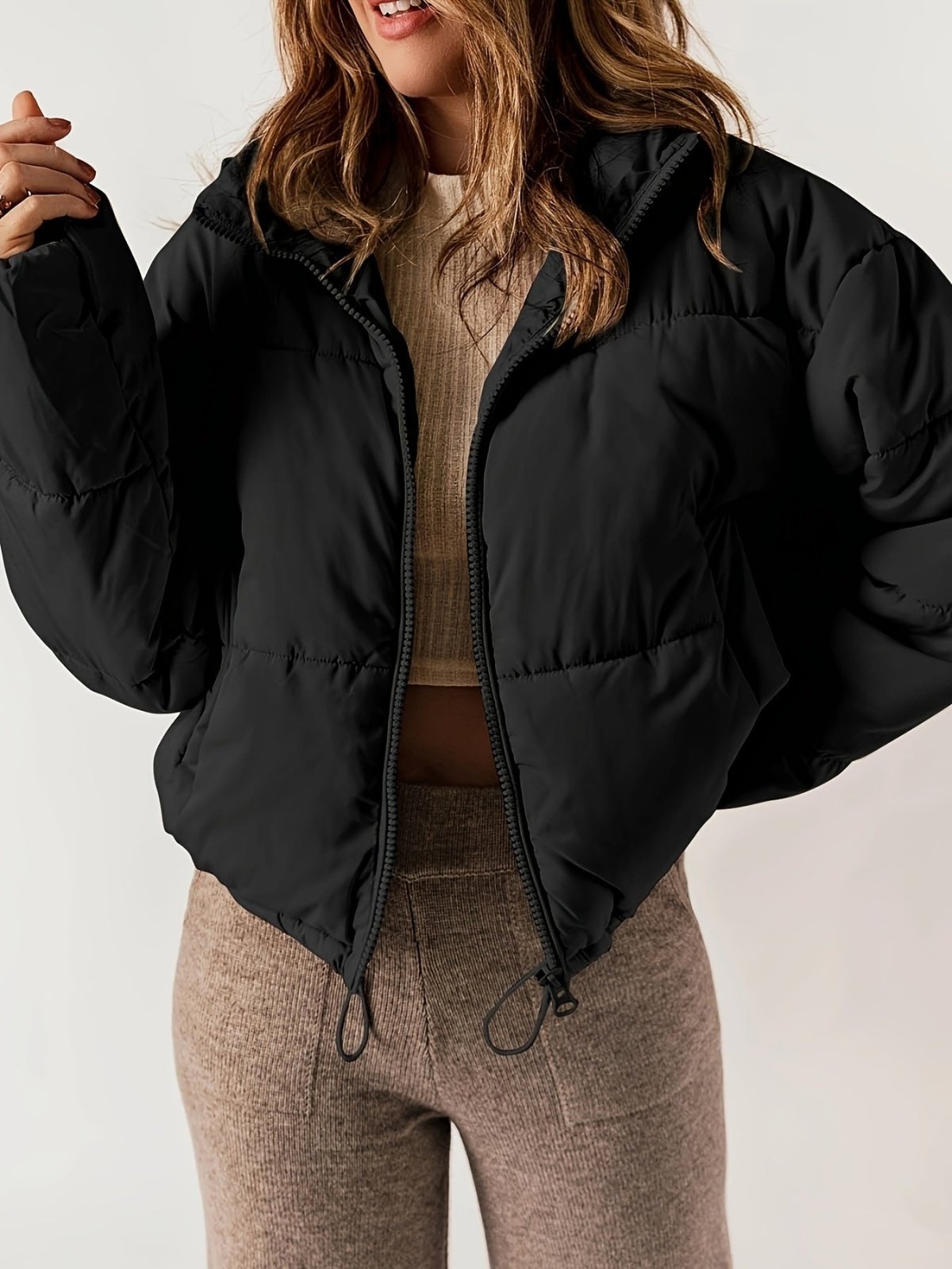 Miss | Gewatteerde Jas Dames Oversized - Polyester - Miss Madera MIS-500001