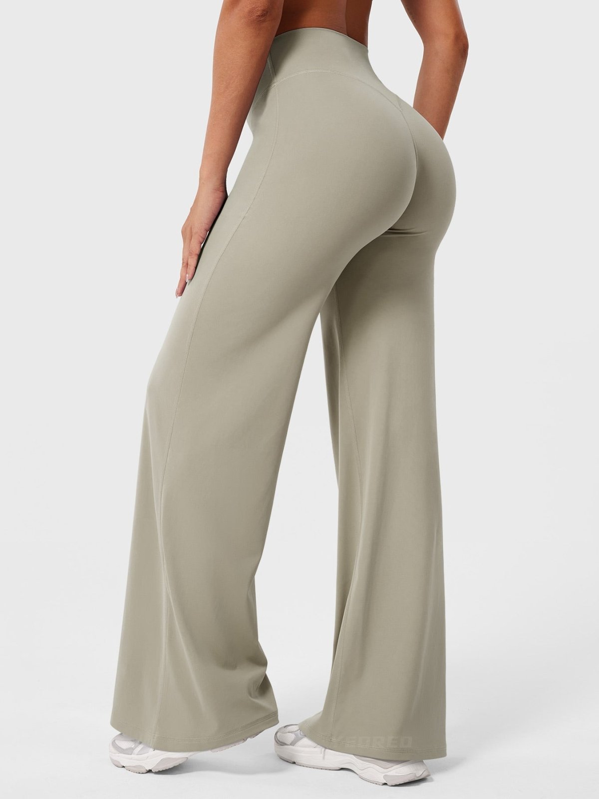 Miss | gym legings Dames Zomer Wijde Pijp - Viscose - Miss Madera MIS-K0H5F3