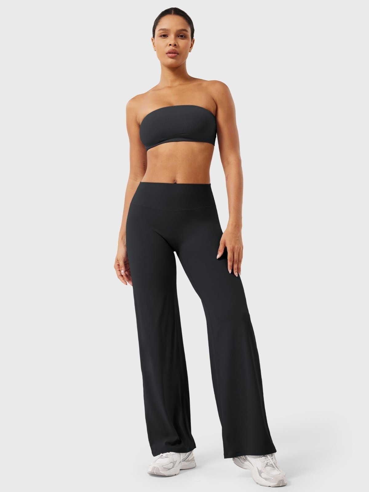 Miss | gym legings Dames Zomer Wijde Pijp - Viscose - Miss Madera MIS-E03WKK