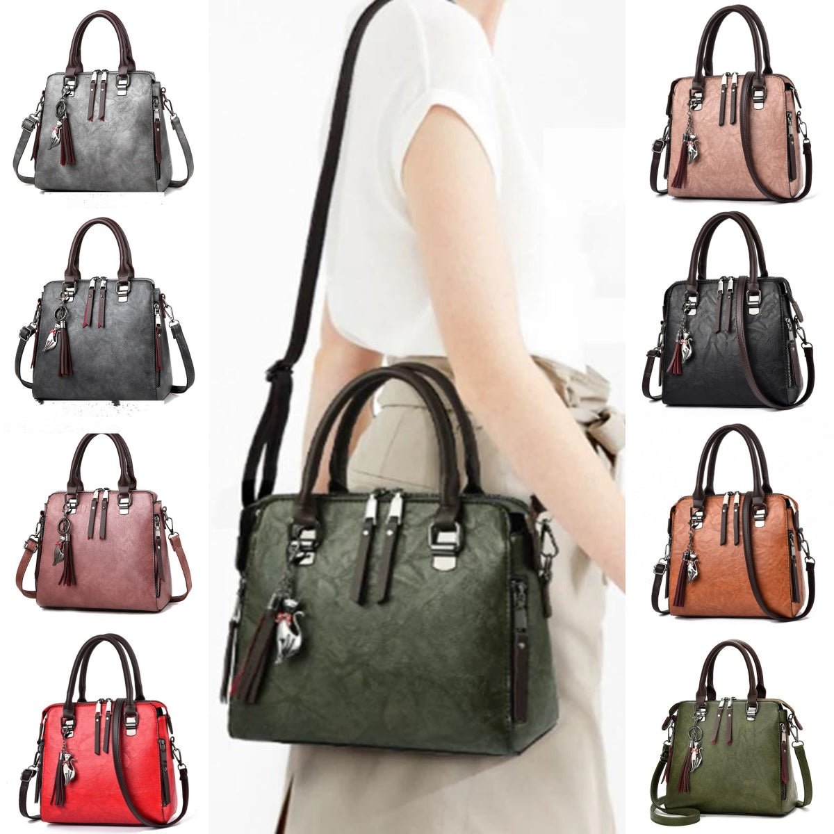 Miss | Handtas Dames Casual Comfort - Kunstleer - Miss Madera