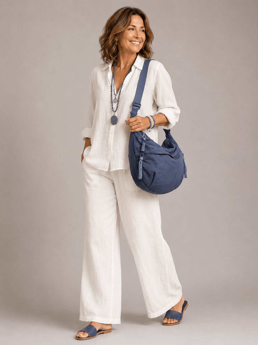 Miss | Handtas Dames Crossbody Meerdere Vakken - Nylon - Miss Madera MIS-QXQFF5