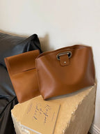 Miss | Handtas Dames Two-Piece Set - PU - Miss Madera MIS-6S2VK1