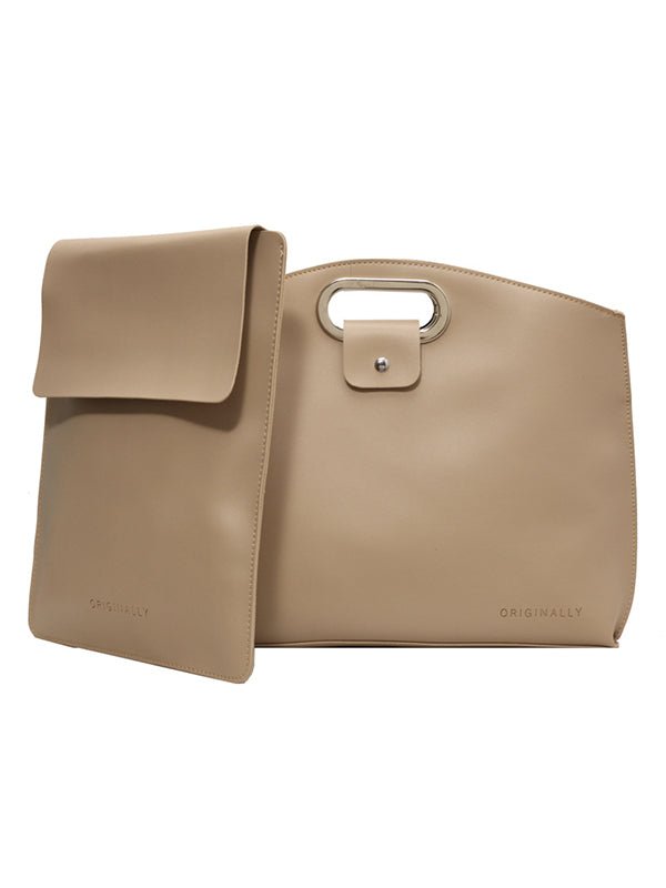 Miss | Handtas Dames Two-Piece Set - PU - Miss Madera MIS-7C2LEO