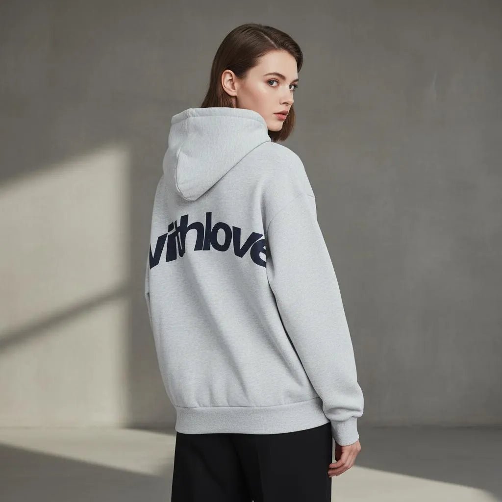 Miss | Hoodie Dames Casual - Katoenblend - Miss Madera