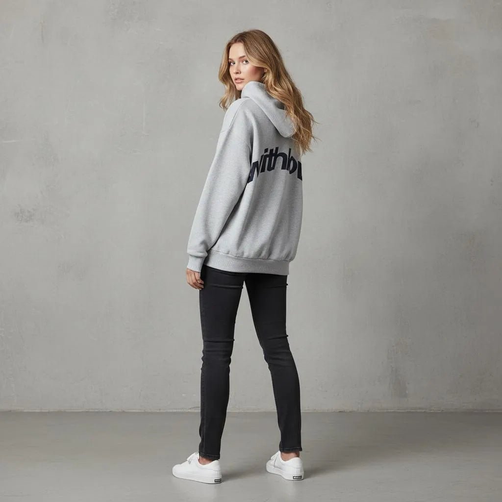 Miss | Hoodie Dames Casual - Katoenblend - Miss Madera