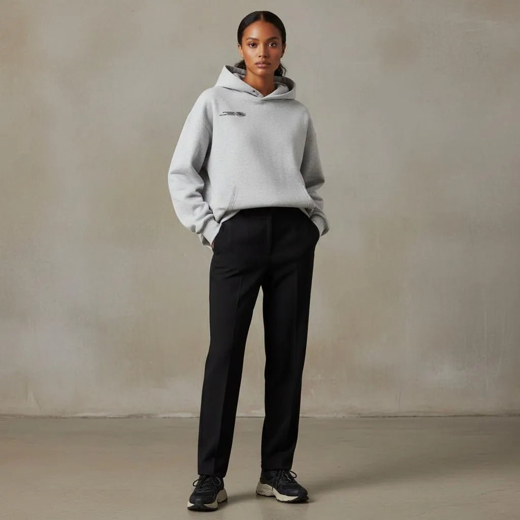 Miss | Hoodie Dames Casual - Katoenblend - Miss Madera