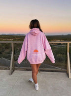 Miss | Hoodie Dames Casual - Katoenmix - Miss Madera