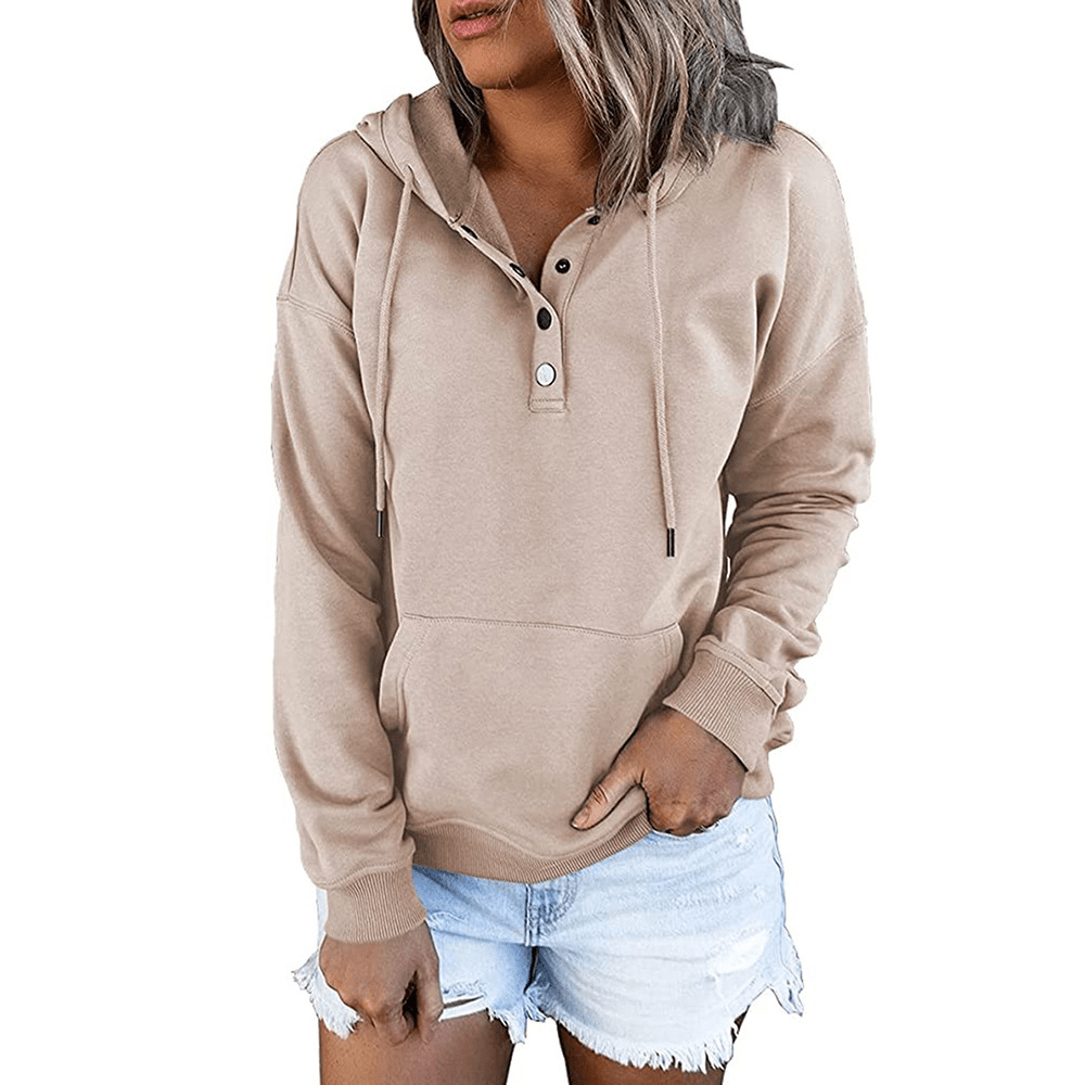 Miss | Hoodie Dames Casual Relaxed Fit Veelzijdig - Sweatstof - Miss Madera MIS-3KU24Y