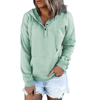 Miss | Hoodie Dames Casual Relaxed Fit Veelzijdig - Sweatstof - Miss Madera MIS-49RFTL